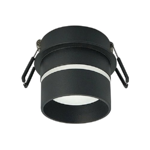 Светильник встраиваемый MaxLight CAST 89 BLACK 220В GU10 Черный картинка 
